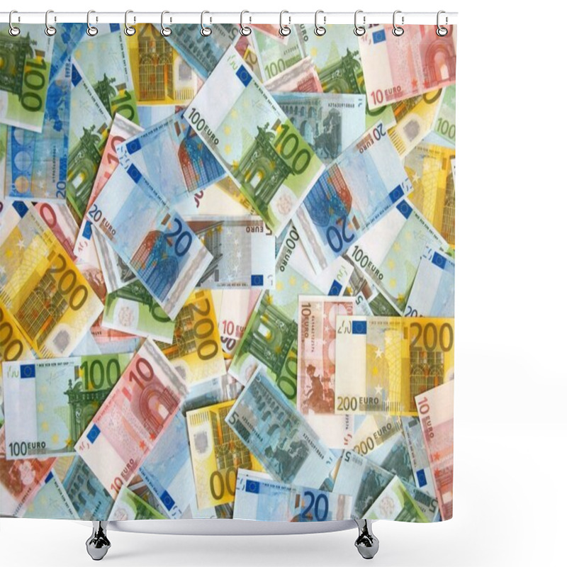 Personality  EURO Background Shower Curtains