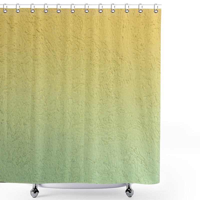 Personality  Pattern Plaster Yellow Brown Shower Curtains