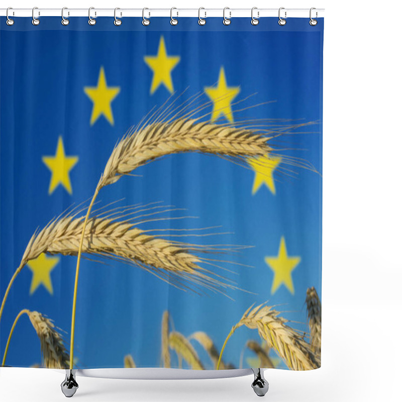 Personality  Symbolic Picture: The EU And Agriculture Shower Curtains