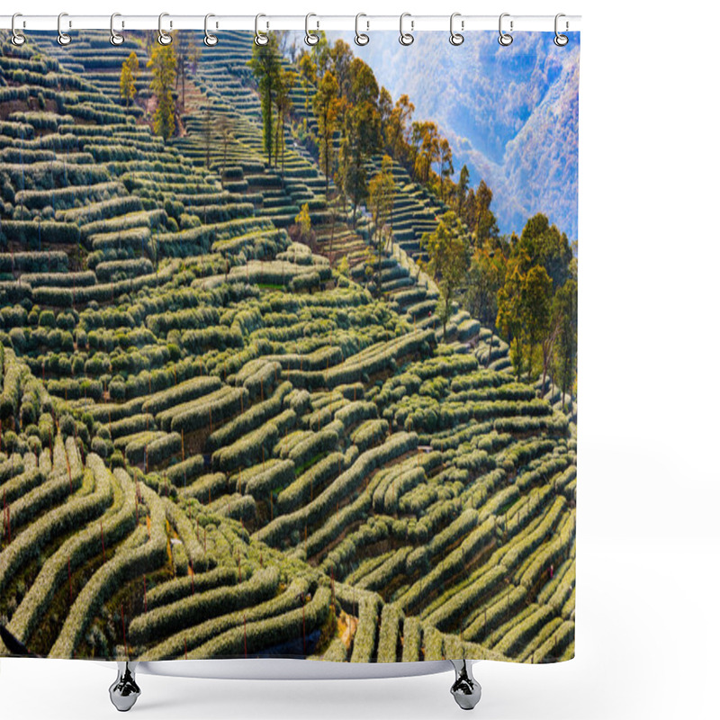 Personality  Landscape Of Longjing Shower Curtains