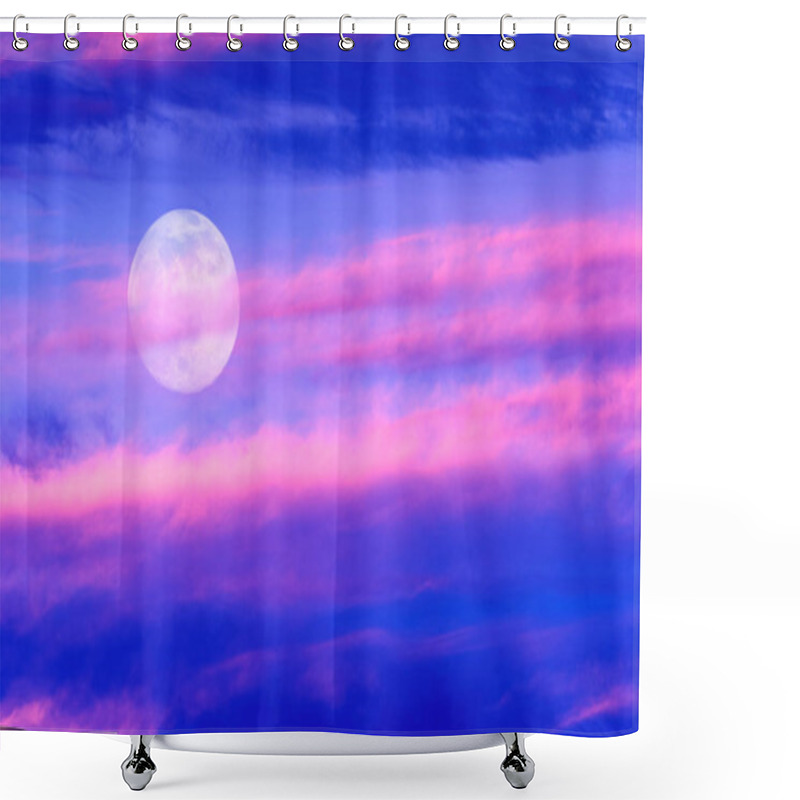 Personality  Moon Clouds Fantasy Shower Curtains