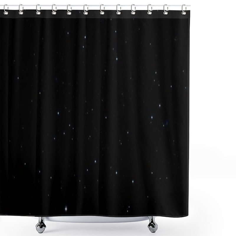 Personality  Universe Filled With Stars And Gas. Far Distant Cosmos Illustration.   Shower Curtains