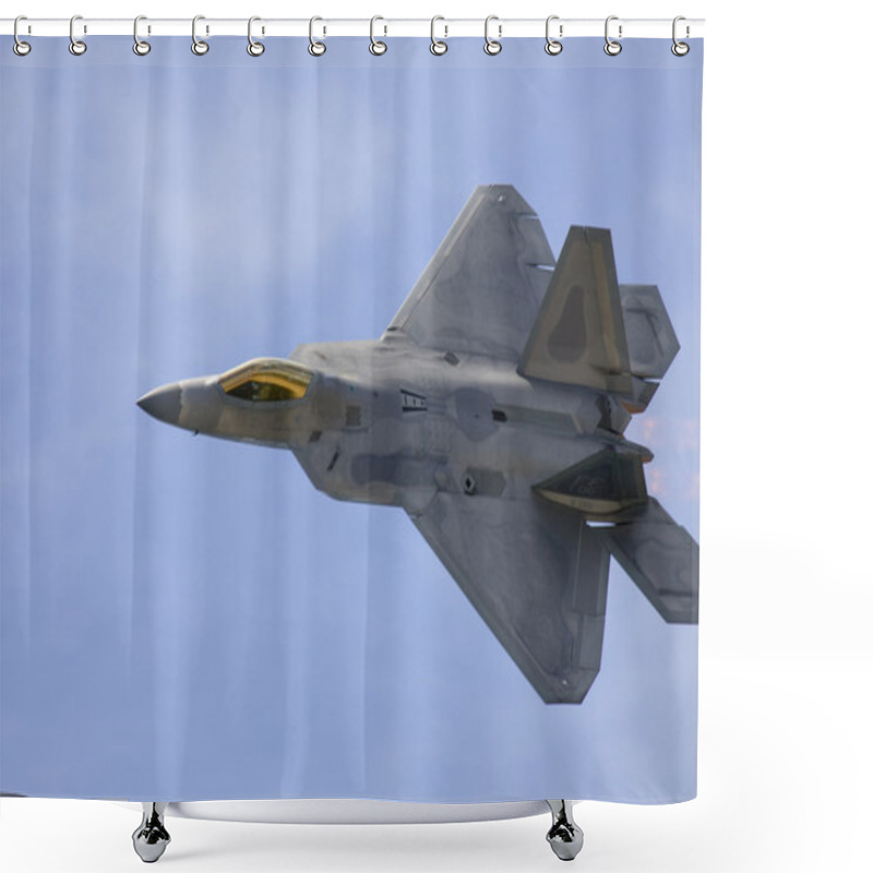 Personality  F22 Raptor Fighter Shower Curtains