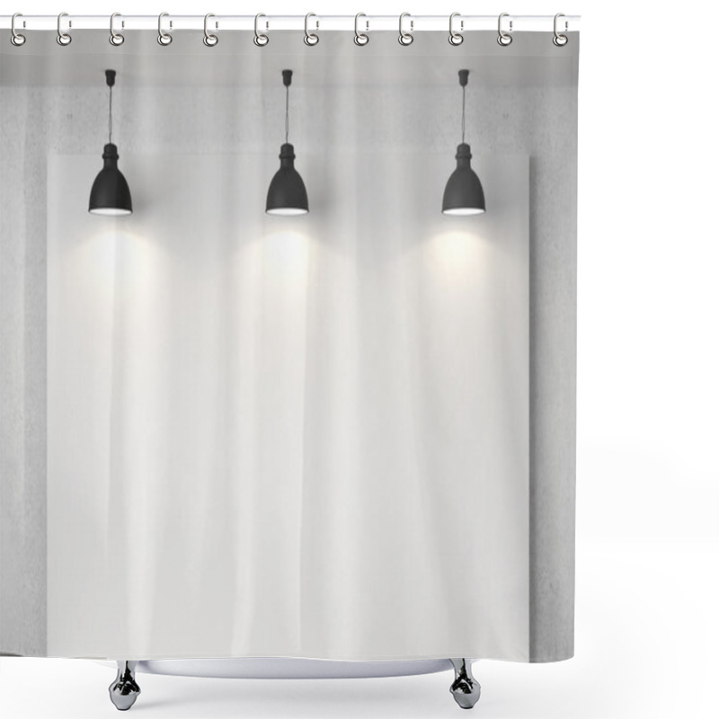 Personality  Poster On Wall Shower Curtains