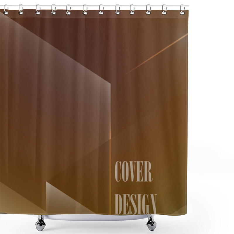 Personality  Vector Abstract Background Shower Curtains