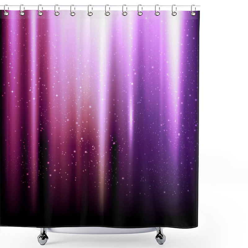 Personality  Vector Shiny Background Shower Curtains