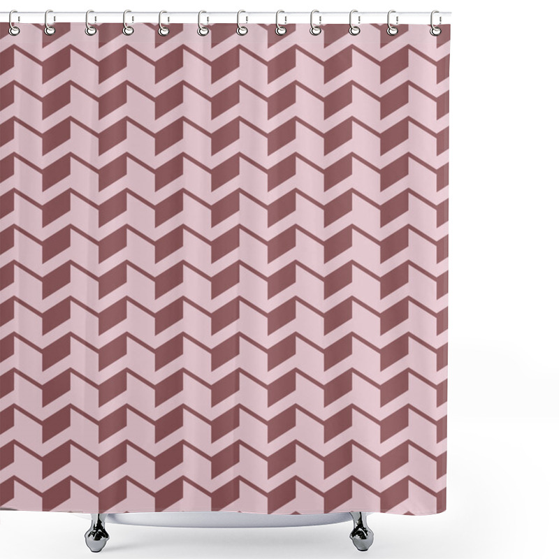 Personality  Brown Seamless Pattern Shower Curtains