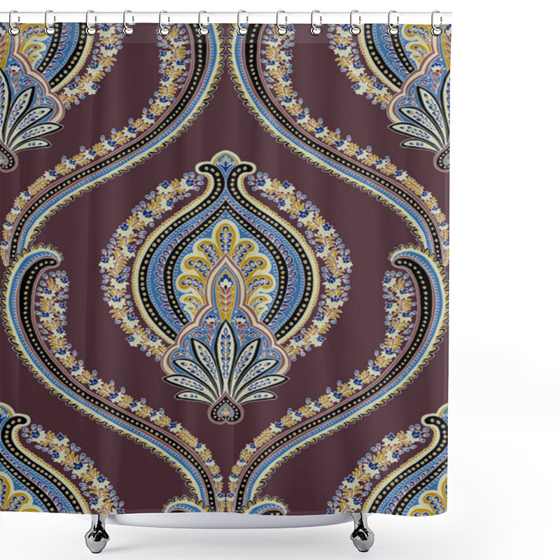 Personality  Seamless Pattern : Paisley Style Shower Curtains