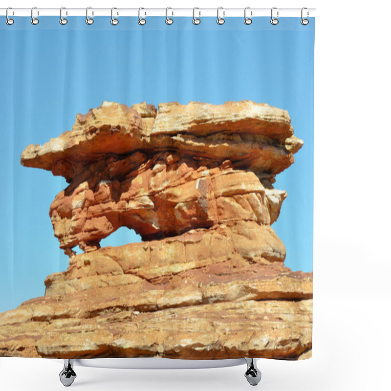 Personality  Kings Canyon In Australia Shower Curtains