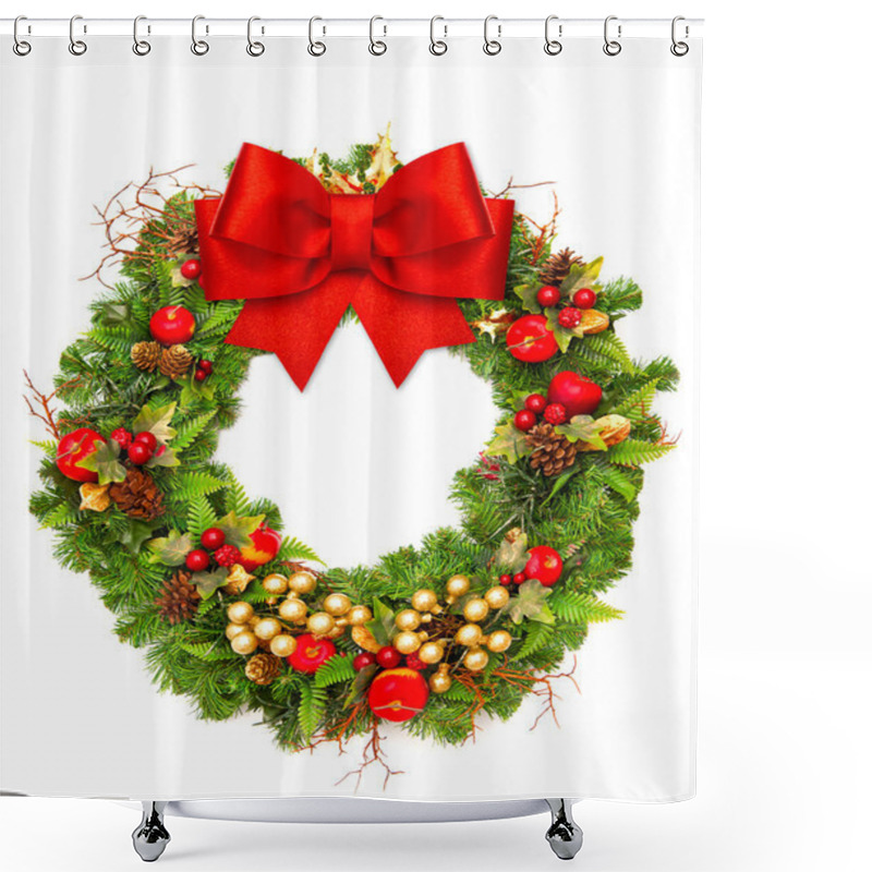 Personality  Christmas Decoration Shower Curtains