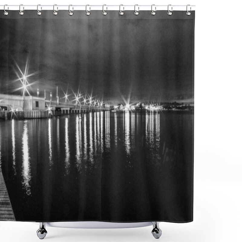 Personality  New Bern North Carolina Town Riverfront Scenes Shower Curtains