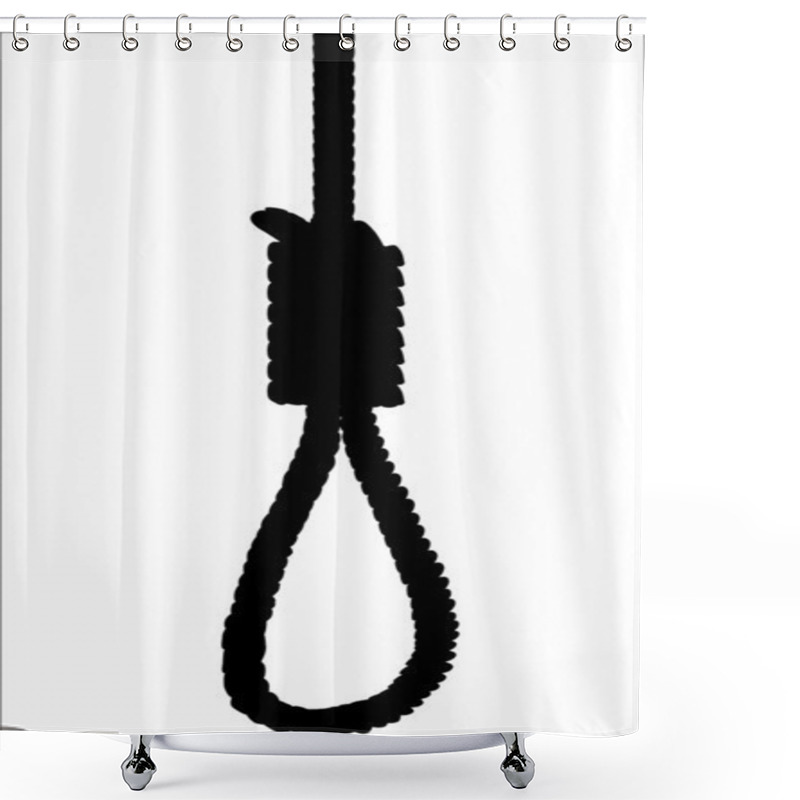 Personality  Hangman Noose Shower Curtains