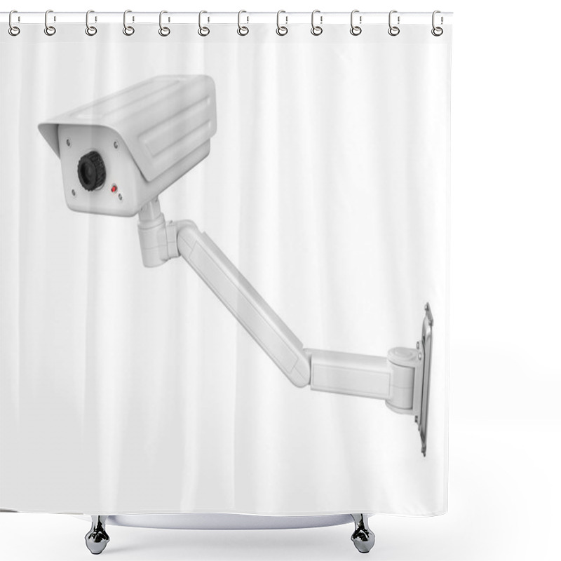 Personality  Security Camera Shower Curtains