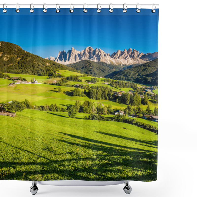 Personality  Val Di Funes And Dolomites - Val Di Funes, Italy Shower Curtains