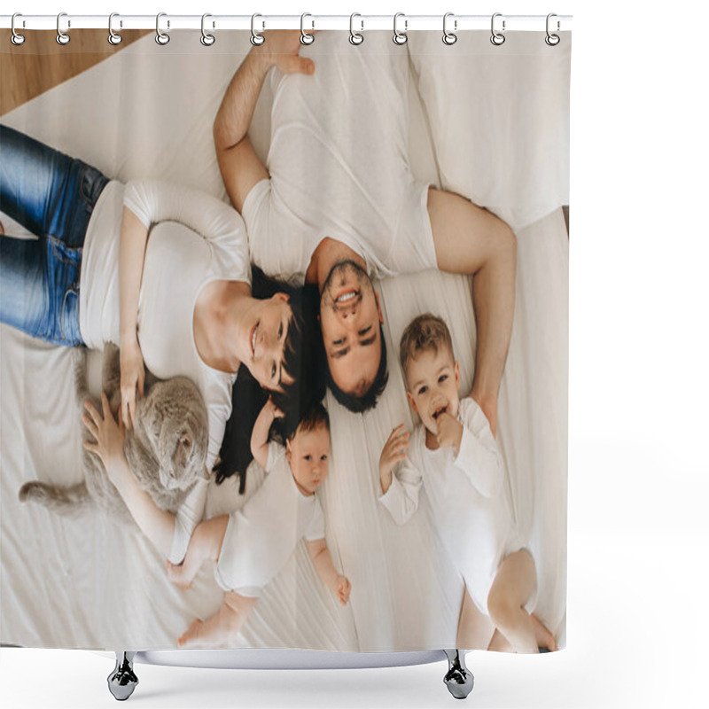 Personality  Parents Shower Curtains