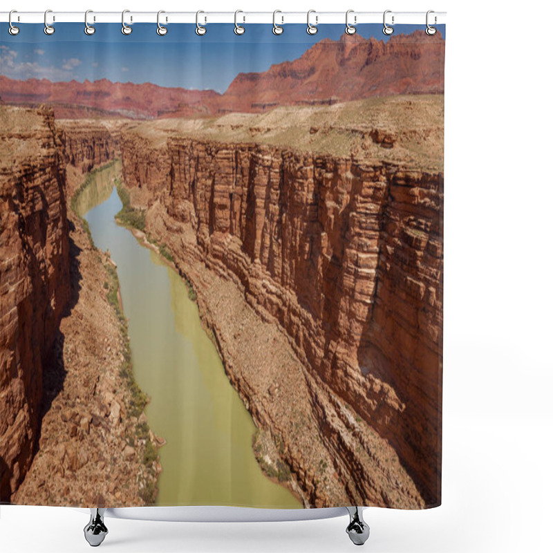 Personality  Colorado River And Glen Canyon In Canyonlands National Park, Moab, Utah, United States Shower Curtains