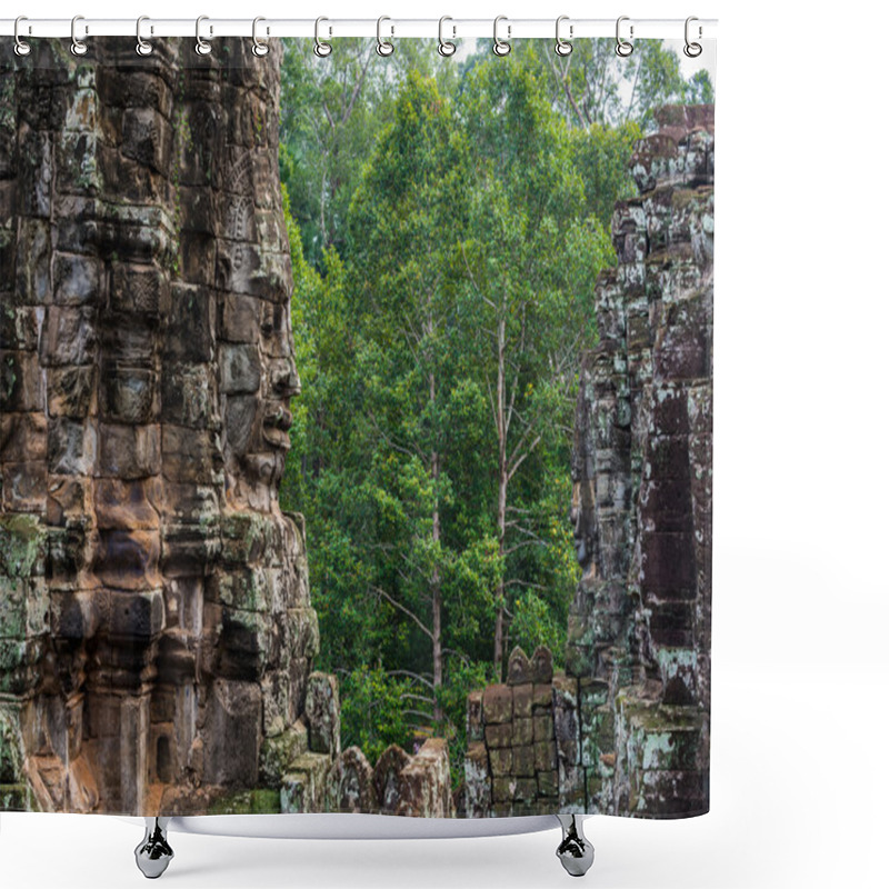 Personality  Inside Angkor Wat Shower Curtains