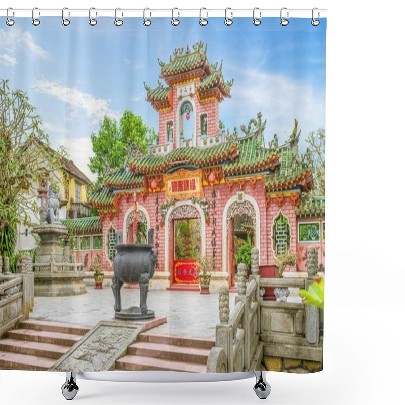 Personality  Phuc Kien (Fujian) Assembly Hall, Hoi An, Vietnam Shower Curtains