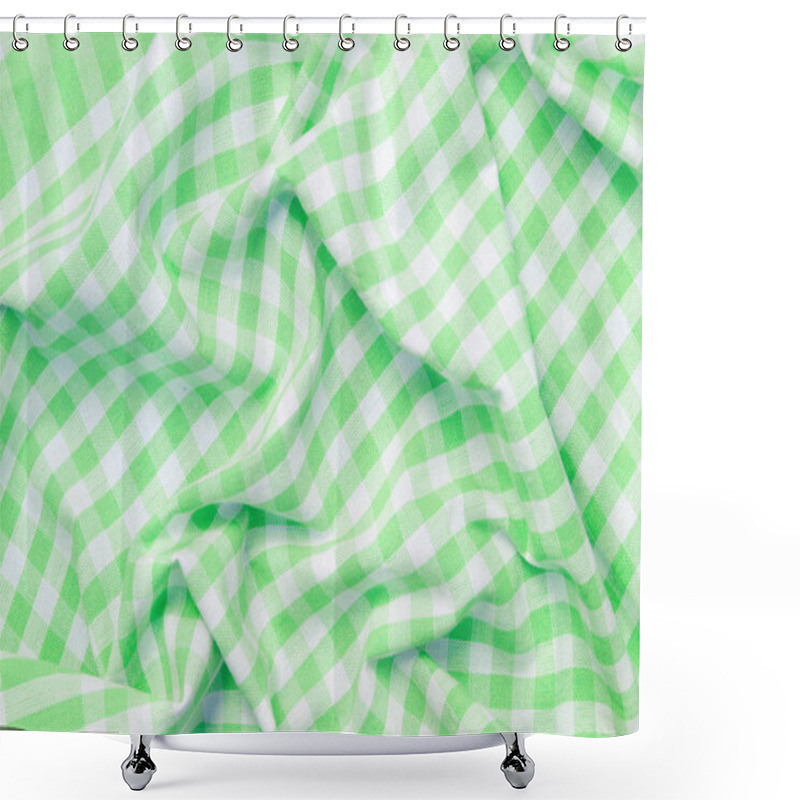 Personality  Green Cloth Shower Curtains