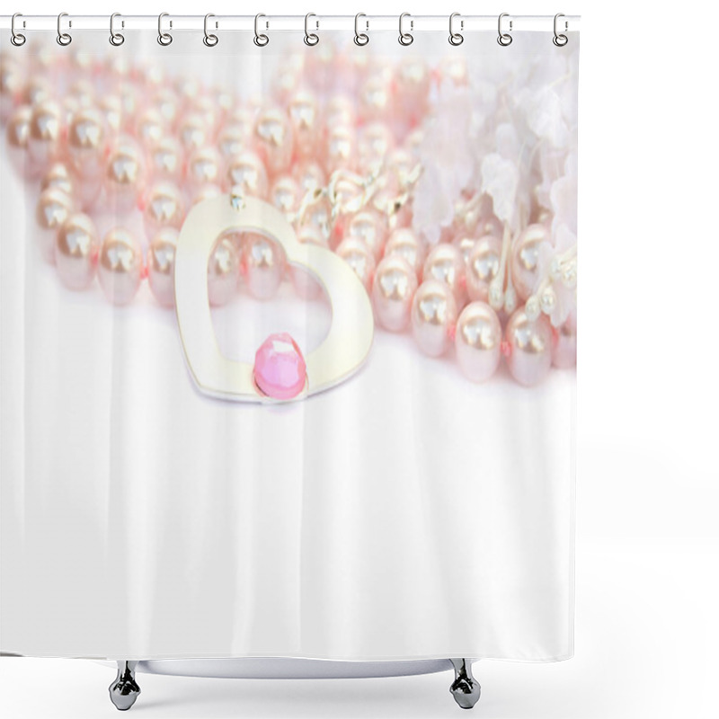 Personality  Necklace Shower Curtains