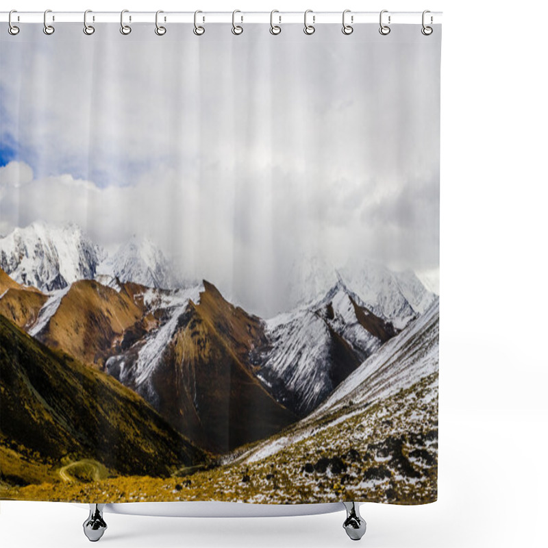 Personality  The Scenery Of China, Jilin Changbai Mountain Tianchi Shower Curtains