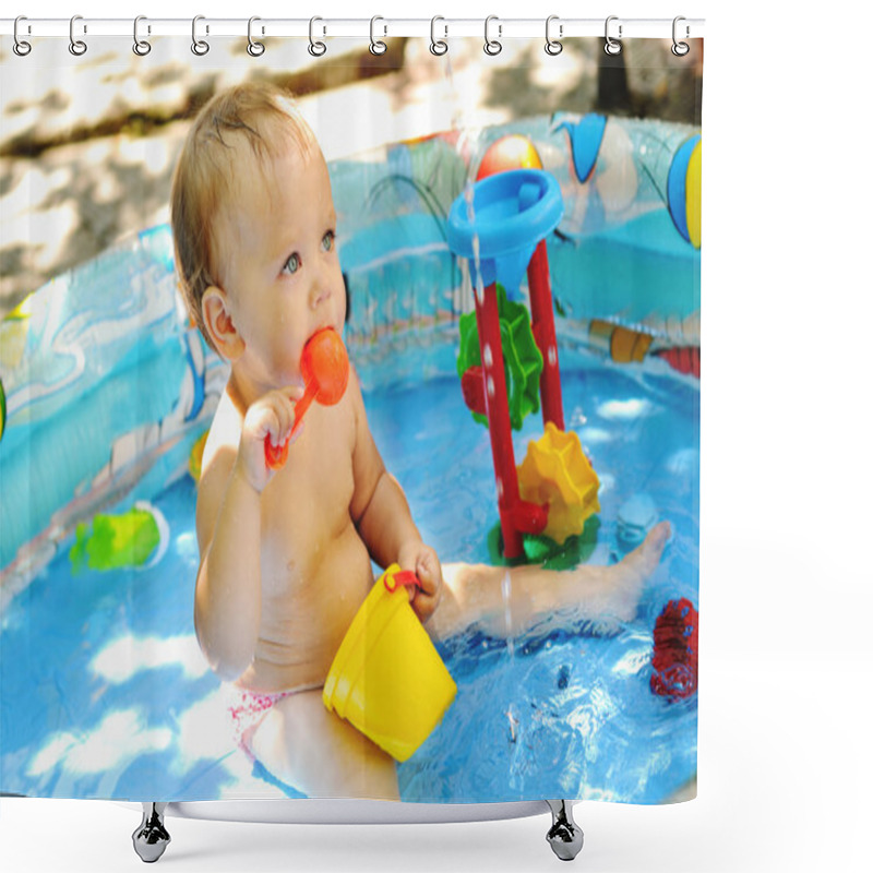 Personality  Fun In Summer Shower Curtains