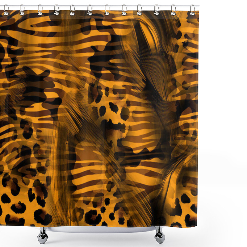 Personality  Textile Print Patterns, Dress Designs Shower Curtains