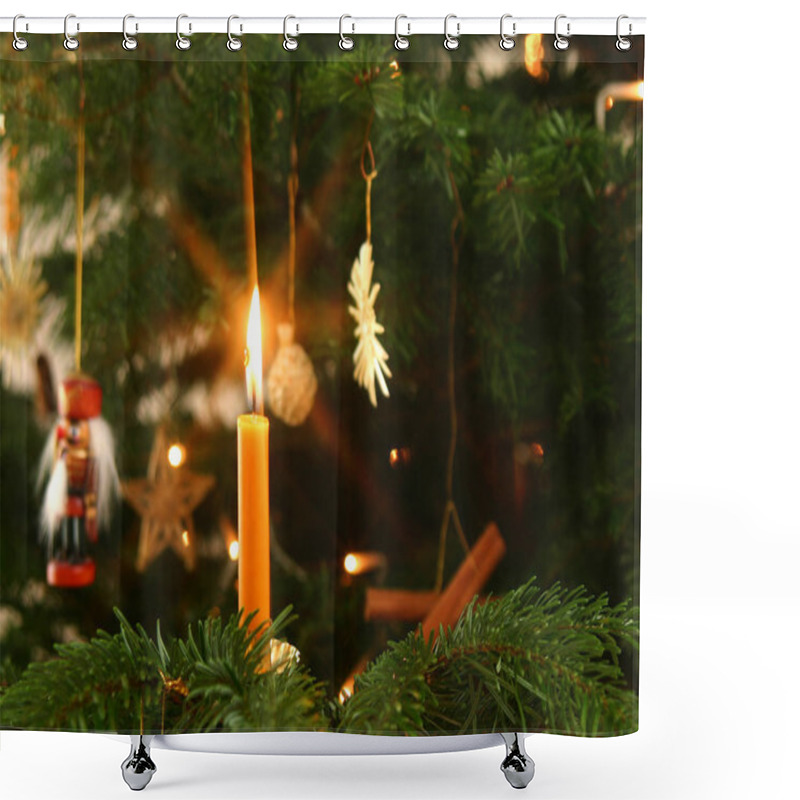 Personality  Christmas Celebration Seasonal Decor Shower Curtains