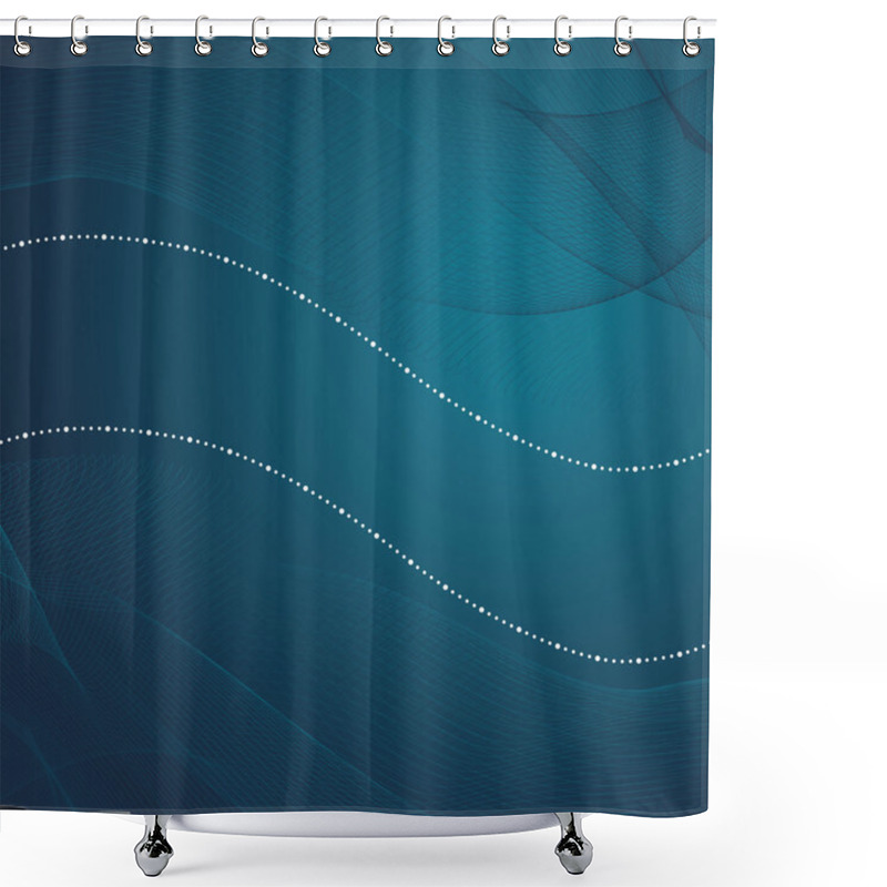 Personality  Abstract Vector Background Shower Curtains