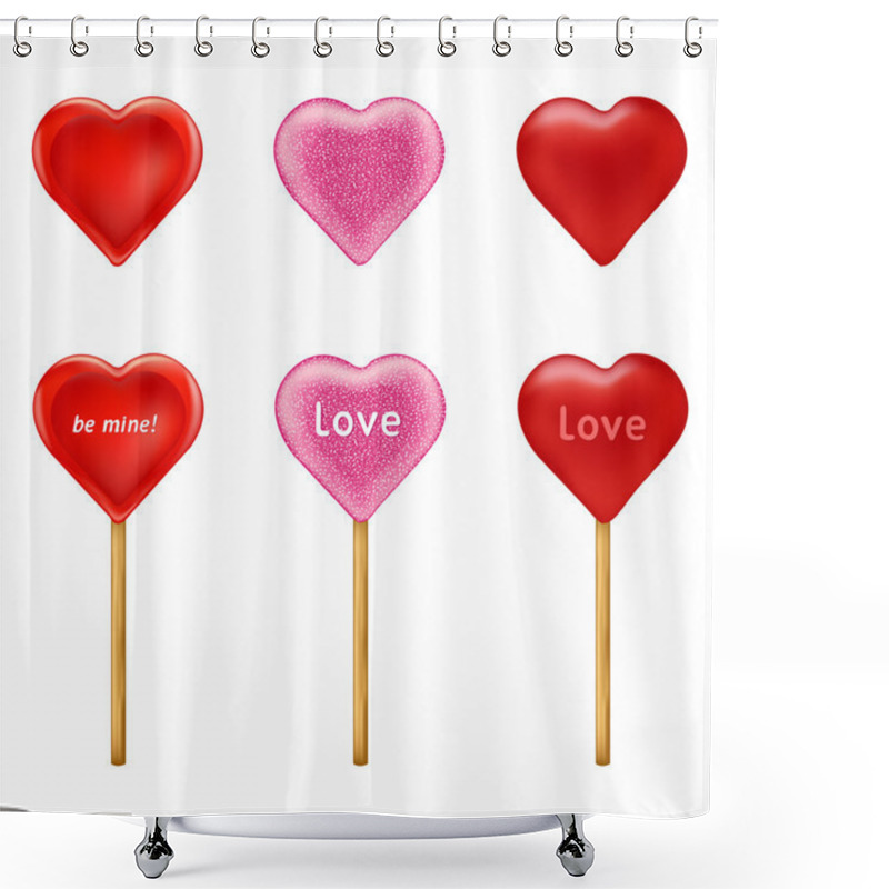 Personality  Lollipops Shower Curtains