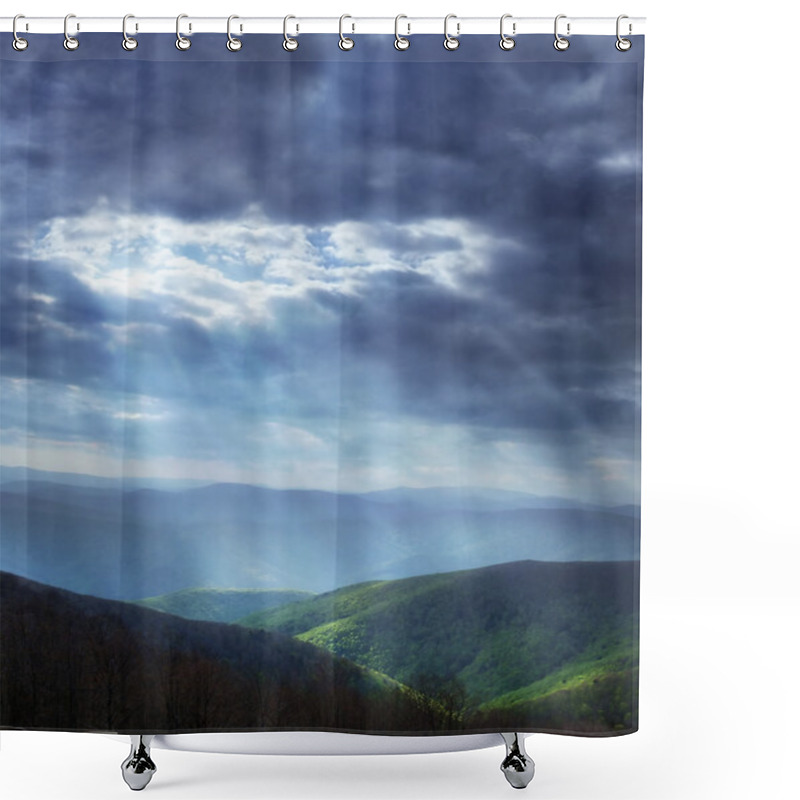 Personality  Heavenly Light Shower Curtains