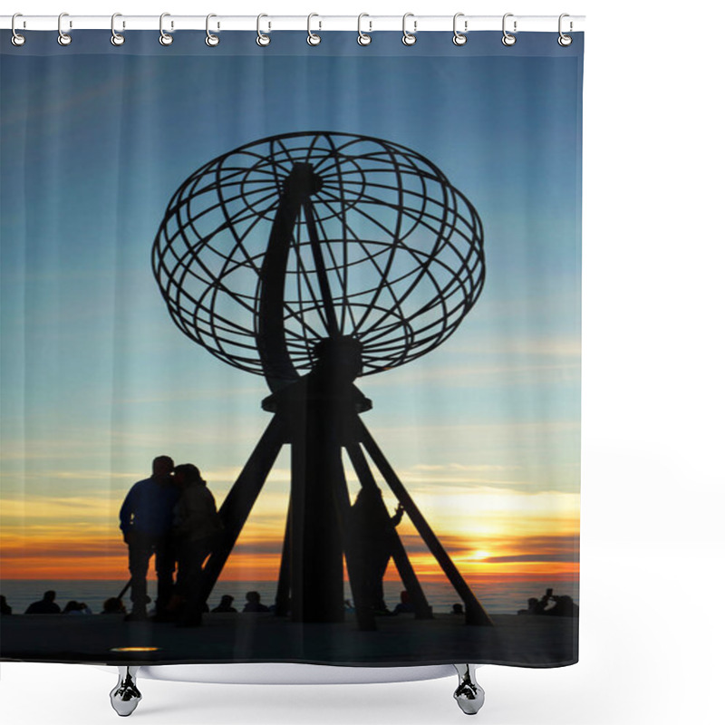 Personality  North Cape, Norway Shower Curtains