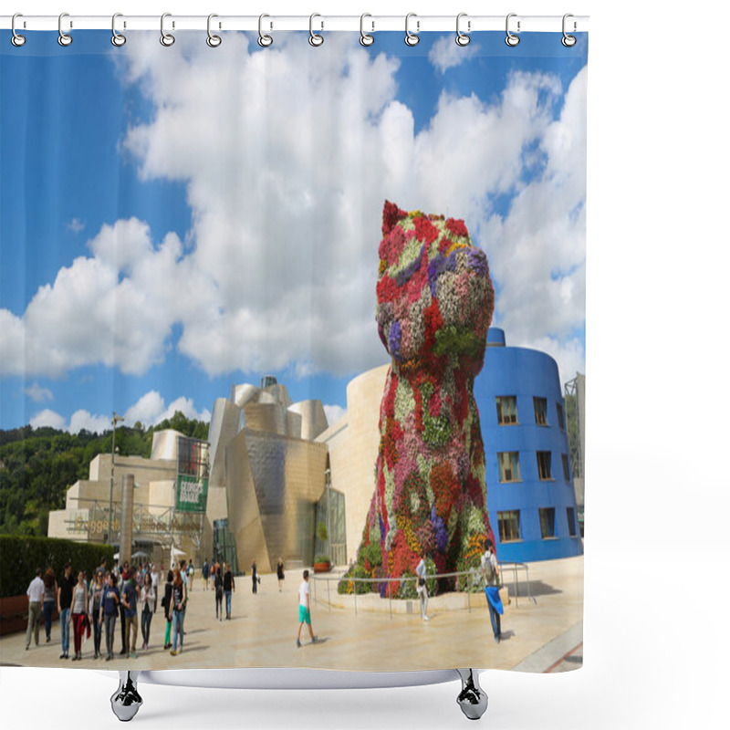 Personality  Guggenheim Bilbao Shower Curtains