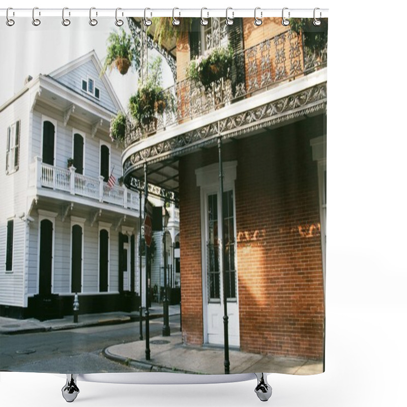 Personality  Historic French Quarter, New Orleans, Louisiana, United States Of America Shower Curtains