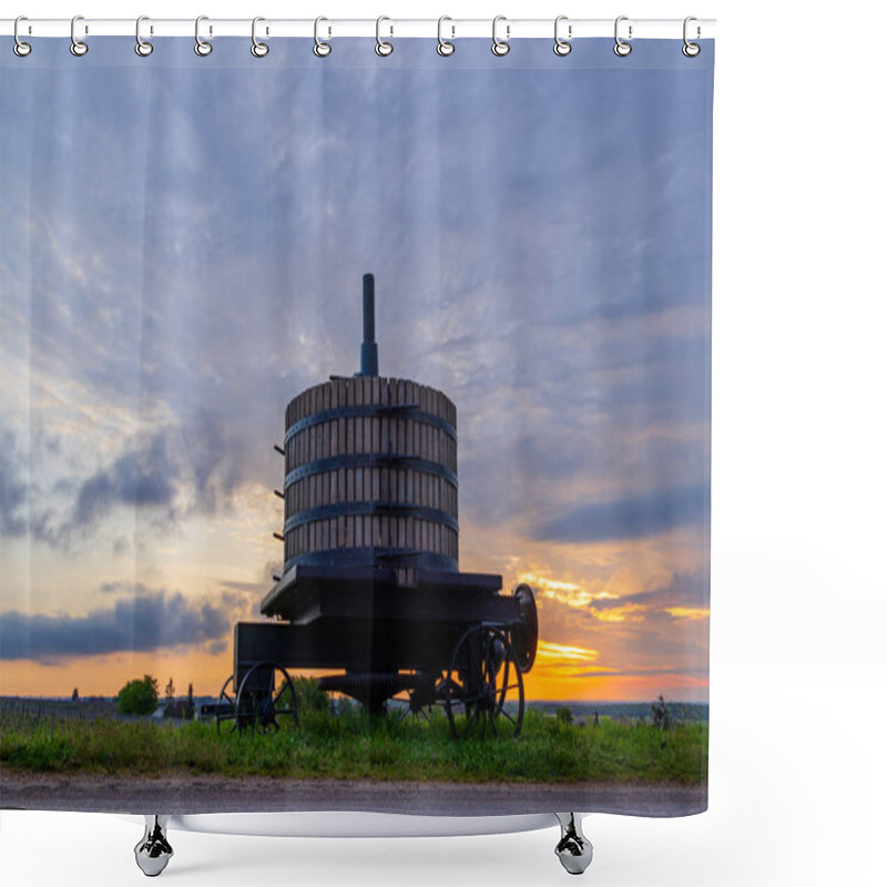 Personality  Old Wine Press Near Vougeot, Cote De Nuits, Burgundy, France Shower Curtains