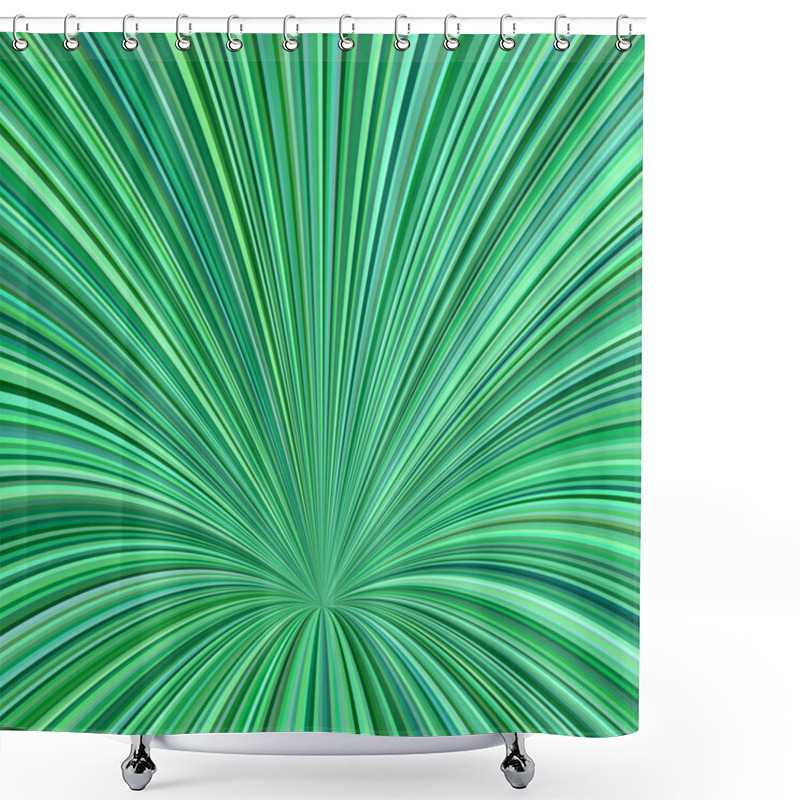 Personality  Curved Ray Burst Background - Vector Graphic From Striped Rays Shower Curtains