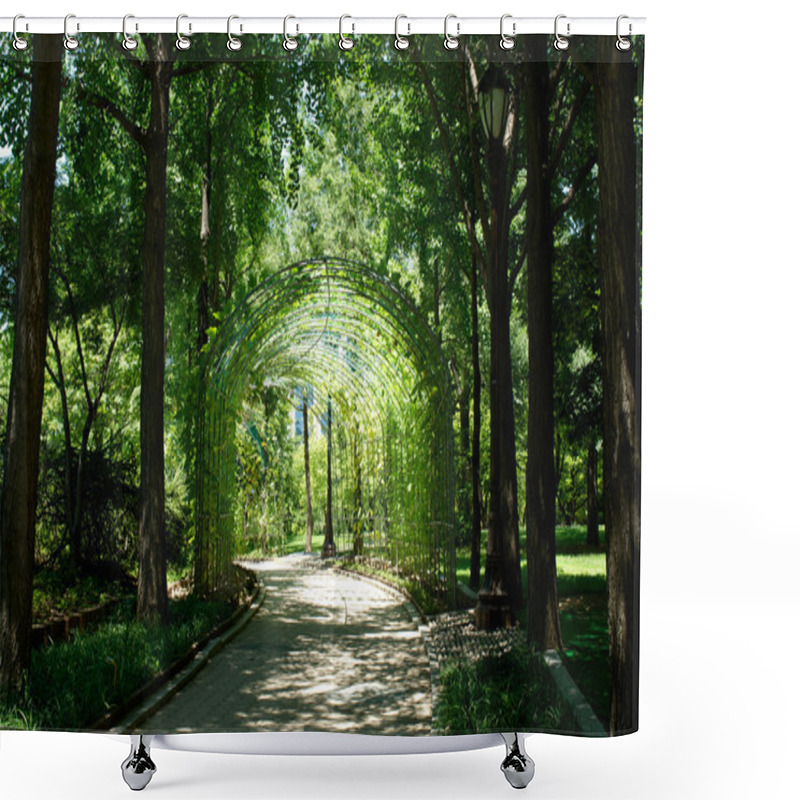 Personality  Yeouido Park In Seoul In Summer, South Korea Shower Curtains