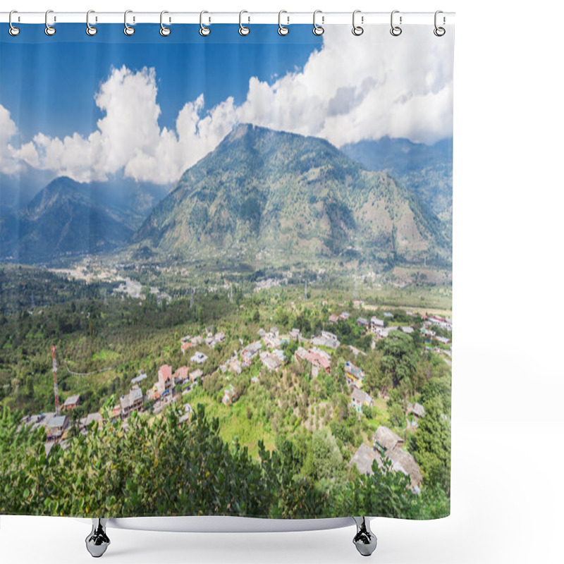 Personality  Naggar Landscape Shower Curtains