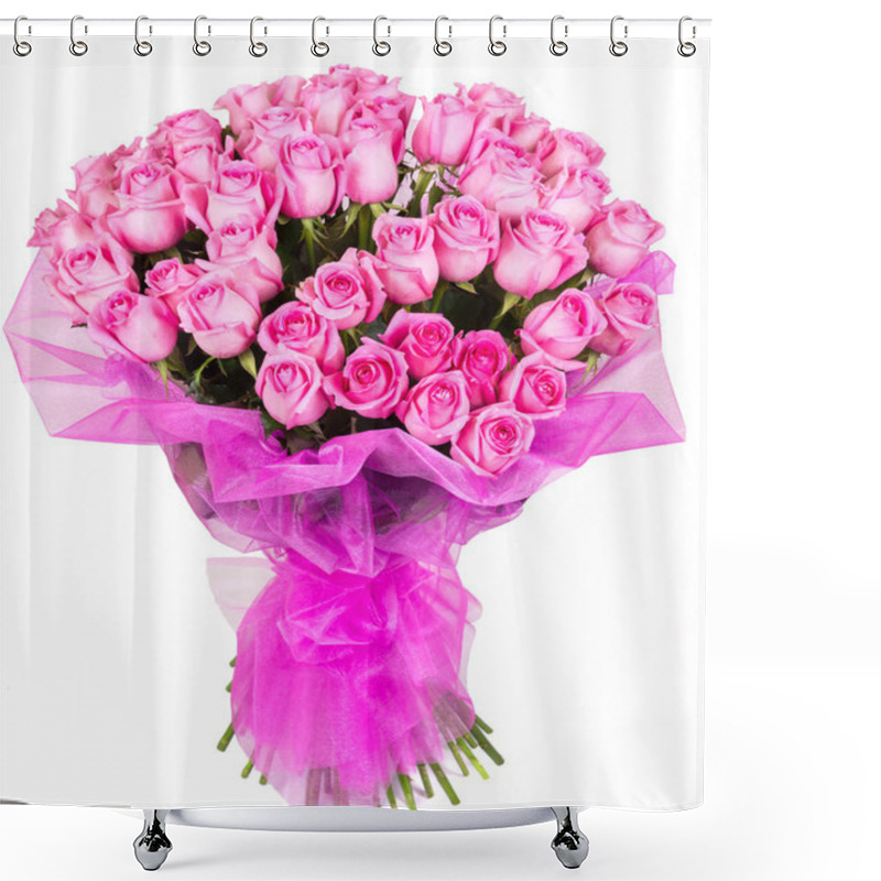 Personality  Bouquet Of Pink Roses Shower Curtains