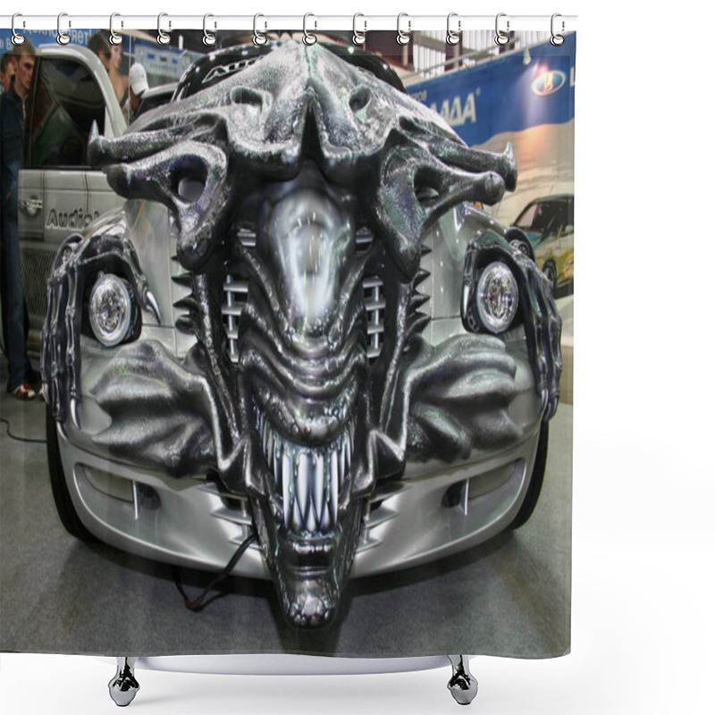 Personality  Vehicle Tuned In Style The Movie Aliens In Motor Show. Shower Curtains