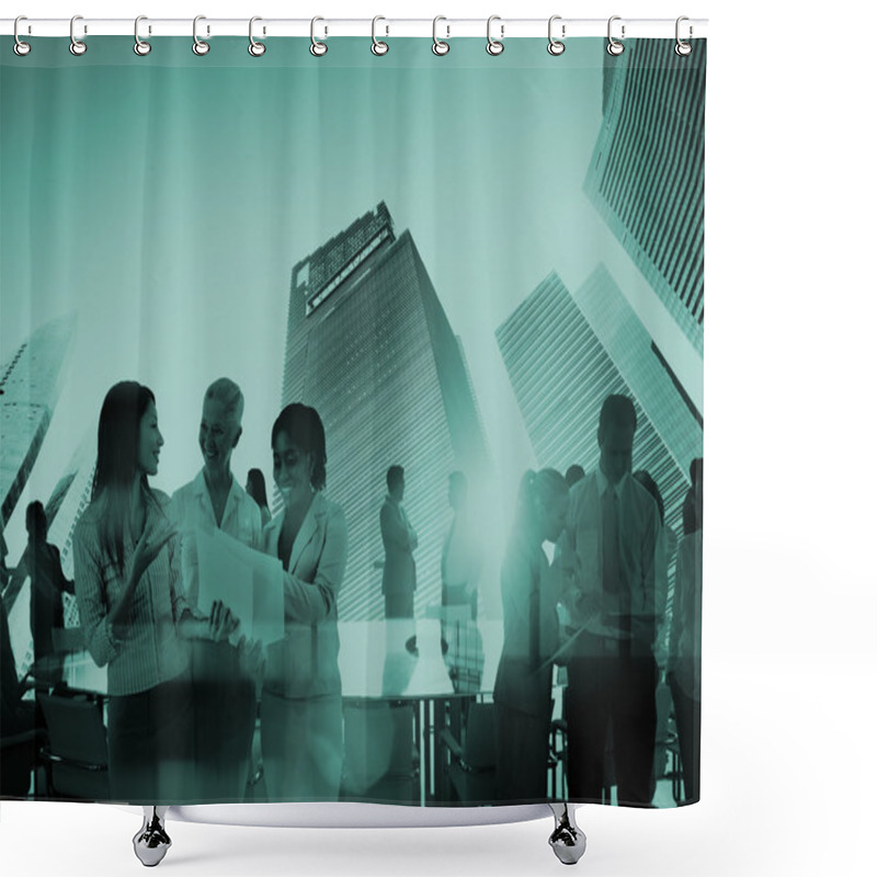 Personality  Configent Business People Shower Curtains