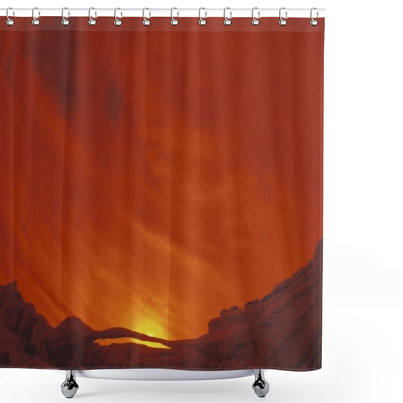 Personality  Arches National Park, Utah, Usa Shower Curtains