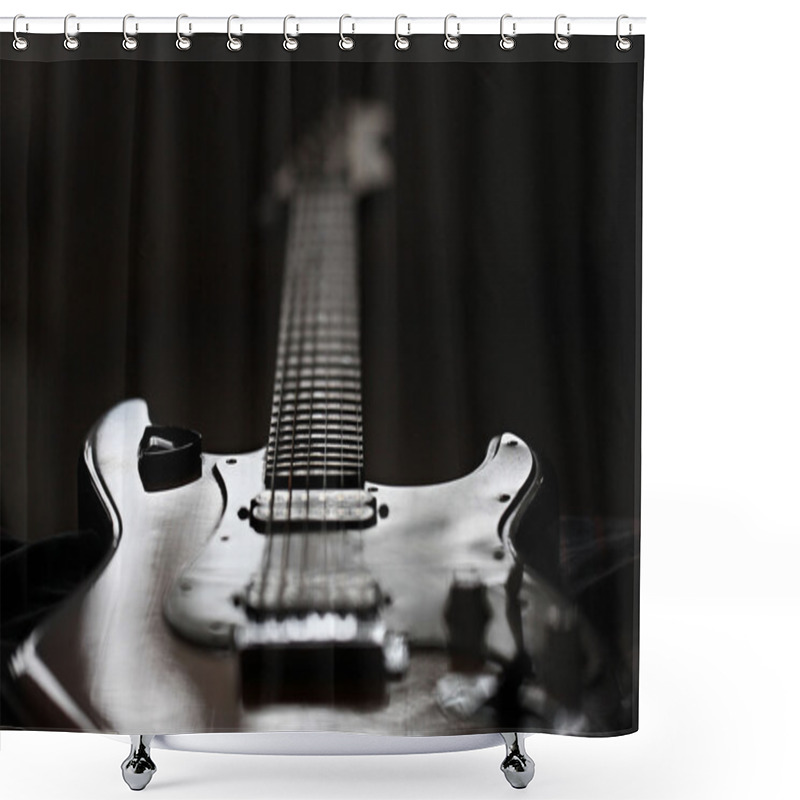 Personality  Electric Guitar Rock Shower Curtains