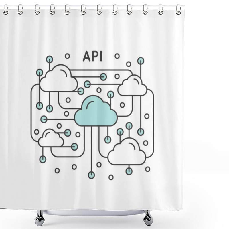 Personality  Application Programming Interface API Technology Shower Curtains