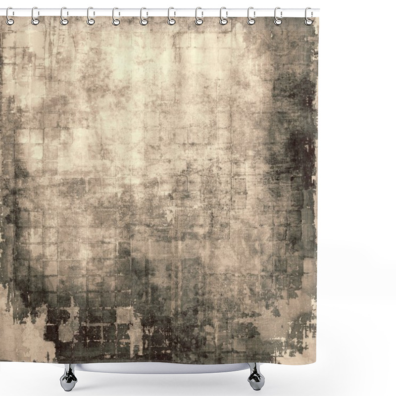 Personality  Grunge Texture Shower Curtains