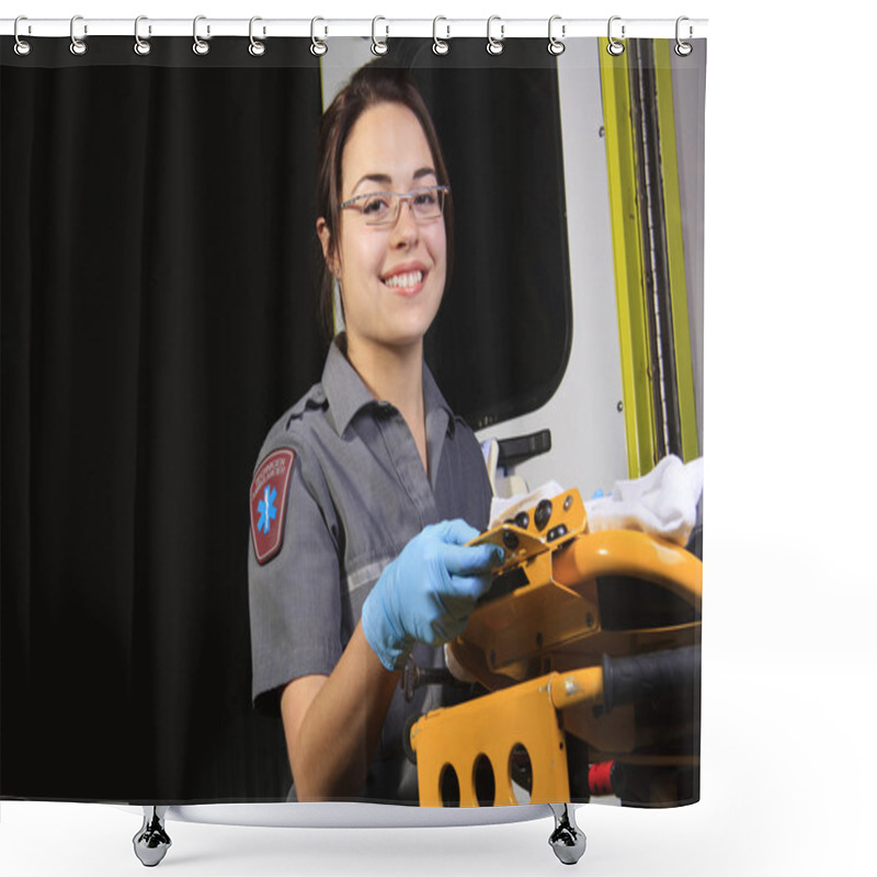 Personality  Paramedic  Shower Curtains