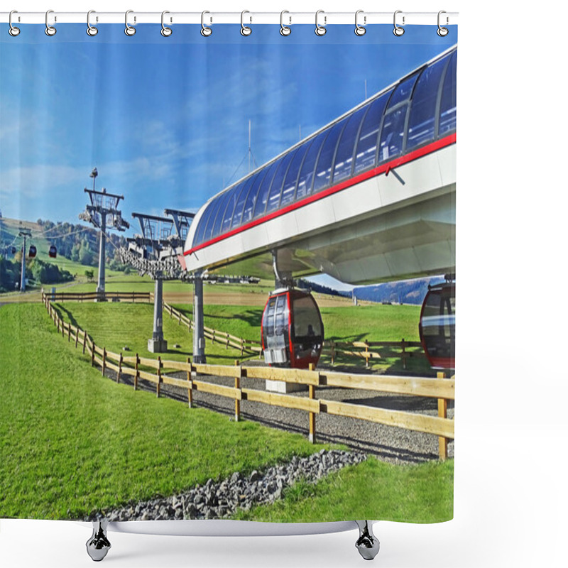 Personality  Ettelsberg Cable Car In Willingen (Germany) Shower Curtains