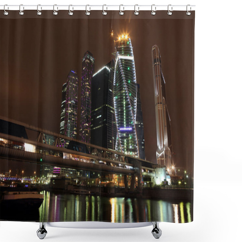 Personality  Skyscrapers City International Business Centre Shower Curtains