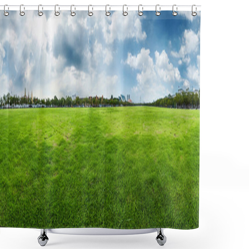 Personality  Grass Shower Curtains