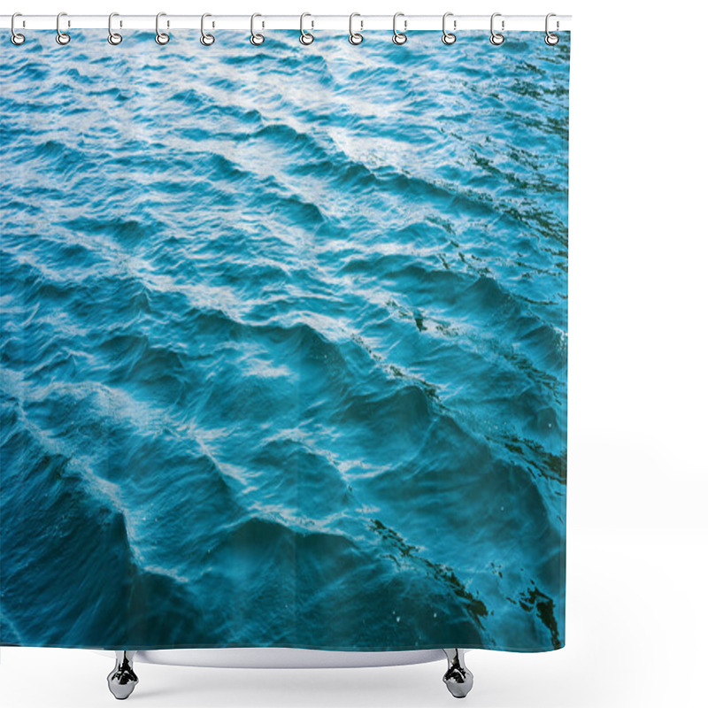 Personality  Wavy Water Surface  Shower Curtains